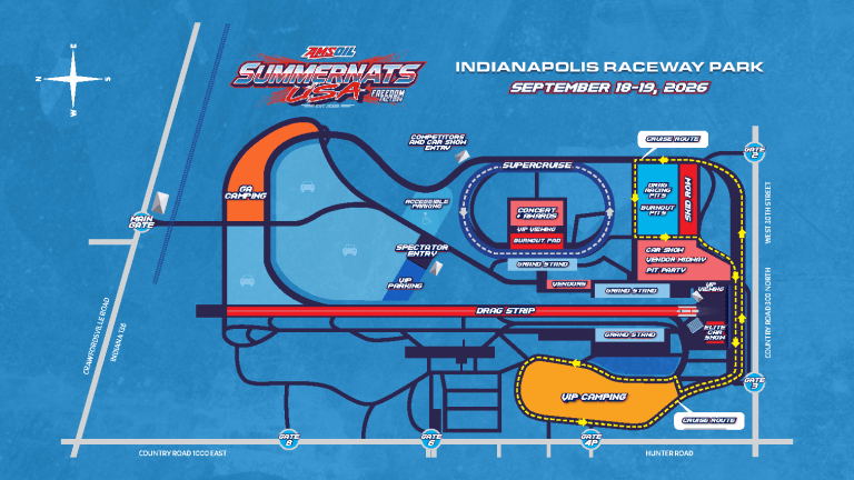 AMSOIL Summernats USA - Lucas Oil Indianapolis Raceway Park